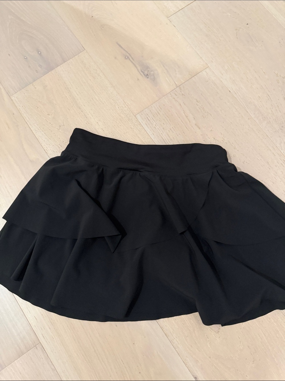 RSQ Black Tiered Ruffle Skirt for Kids